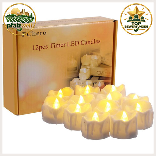 Led teelichter 12er set - led,