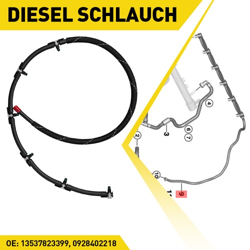 Rücklaufleitung schlauch - rücklaufleitung,