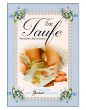 Taufe Glückwunschkarte