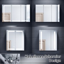 Spiegelschrank bad mit led - spiegelschrank,