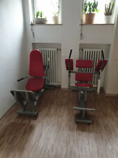 Fitness Zirkel bestehend aus 10 Geräten, Marke Dynamix (GoSDH), mohnrot, Studio