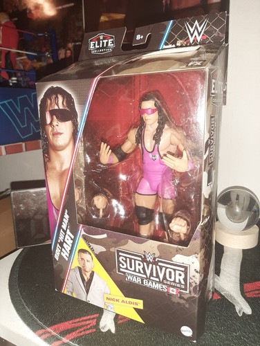 Wwe elite collection bret hit - elite,
