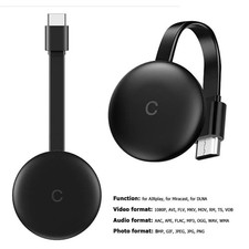Medien-Streaming-Video Chromecast Google Wireless HDMI - Kompatibles HD-Display