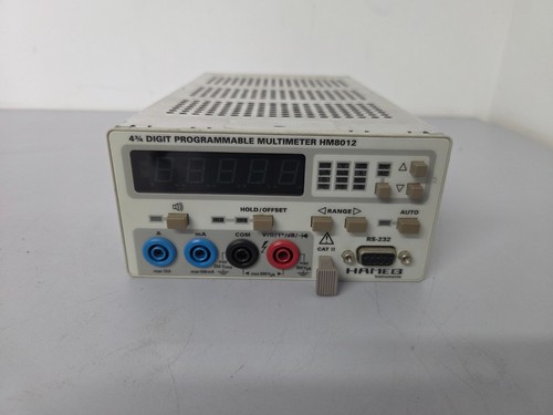 Hameg hm8012 programmable - hameg,