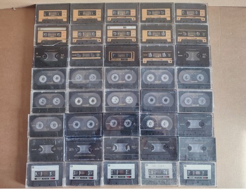 40x maxell audiokassetten - 40x,