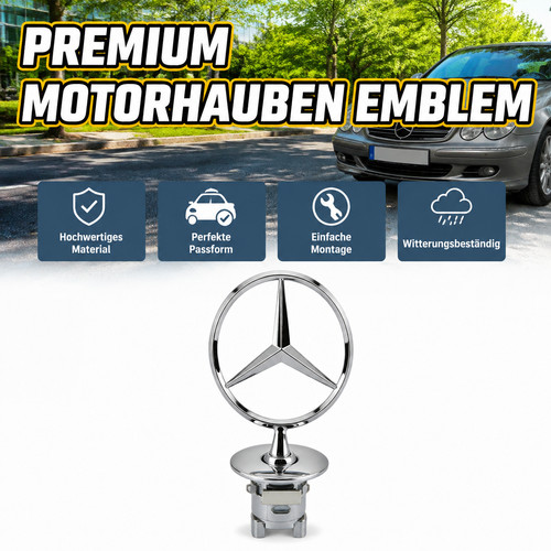Motorhaube emblem a2108800186 - motorhaube,