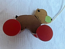 Janosch, kleiner Bär zum Nachziehen