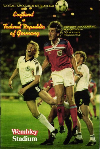 Länderspiel 1982 - länderspiel, 13.10.1982