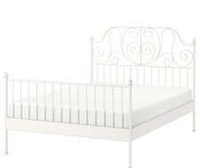 Ikea metallbett leirvik - metallbett,
