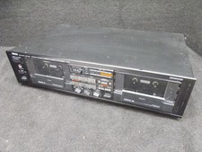 Yamaha KX-W202, Doppel-Tapedeck, schwarz. DEFEKT! #IK-682