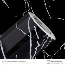 (27,98  €/m²) Imprimax Marmoroptik Schwarzweiß Möbelfolie  1,22 x 1 m