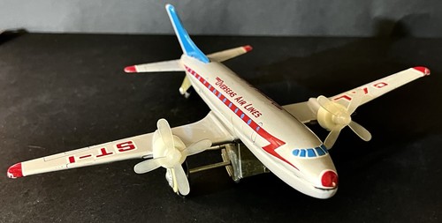 Blechspielzeug-Flugzeug-overse