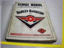 werkstatthandbuch/reparaturanleitung Harley Davidson 1991 Fx/Softail Models