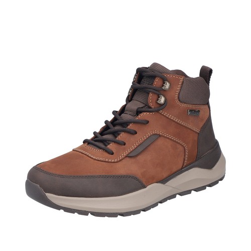 Rieker schnürstiefel braun - schnürstiefel,