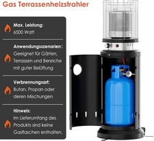 Heizstrahler Terrasse 6,5 kW