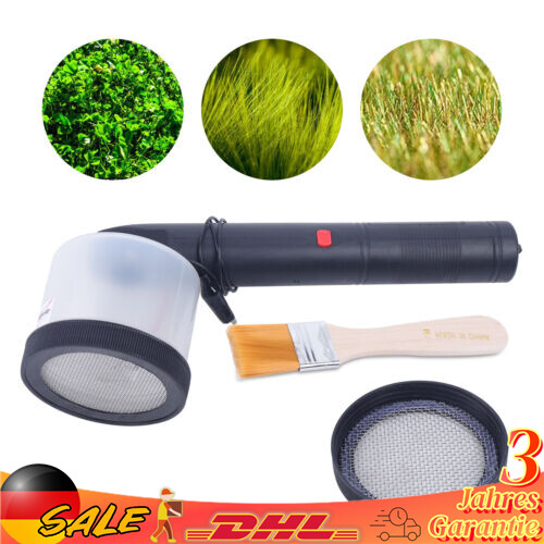 Static grass flock applicator - grass,