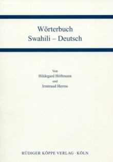 Wörterbuch swahili deutsch - wörterbuch, swahili-deutsch