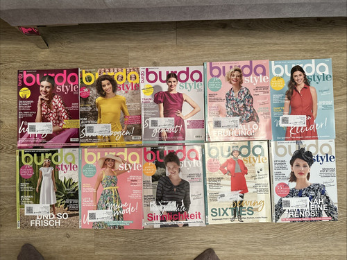 Nähzeitschriften burda - 10,