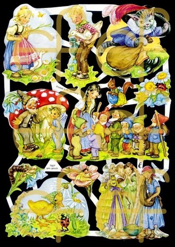 Glanzbilder märchen mix - glanzbilder,