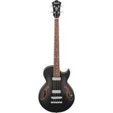 Ibanez Artcore AGB200-BKF Black Flat - Rechtshänder Halbakustik-Bass