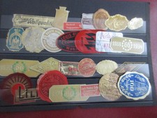 Siegelmarken :   kleines Konvolut - vorw. von Unternehmen  - teilw. Mängel