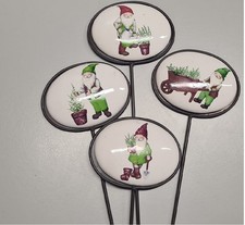 Gartenstecker kräuterzwerg - gartenstecker,