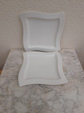 2 X Villeroy Boch New Wave Platte 34 x 34 cm