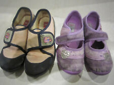 2 mal Mädchen Hausschuhe Größe 27  Super fit / Romika für Kindergarten 