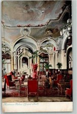 10586659 - Montreux Palace Grand Hall Stuhl Tisch Bogen Deckenbemalung Teppich