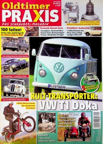 Oldtimer praxis 2012 - 4), 12/2012