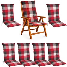 BURI 6x Hochlehner Auflagen