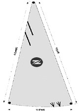 Vorsegel nach Maß von