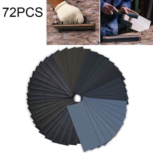 72x schleifpapier set - 72x,