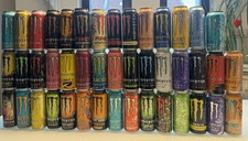 Monster  Energy Dosen Sammlung, leer