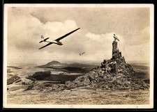 Segelflugzeug über dem