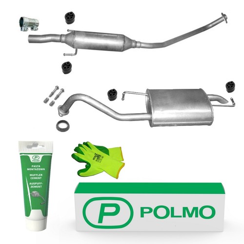 Polmo auspuff auspuffanlage - auspuff,
