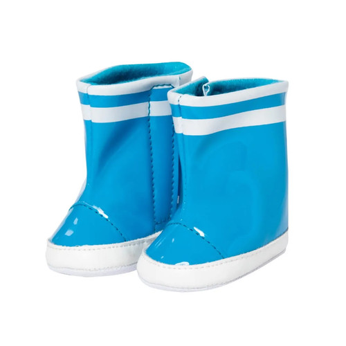 Puppen gummistiefel hellblau - puppen-gummistiefel,