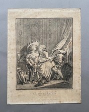 Die Erklärung, Radierung nach