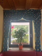 Seidengardine zart glänzend – Deko Vorhang – orientalisch / romantisch