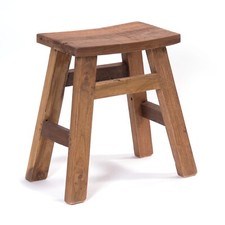 Holzhocker noah teak - "noah", &