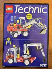 LEGO Technik pneumatic Bauanleitung 8837 Bagger, Kranfahrzeug