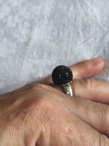 Designer damen ring schwarz - designer,