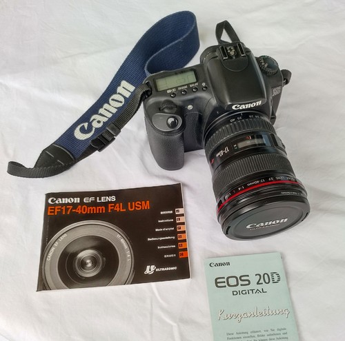 Canon eos 20d mit objektiv - 20d,