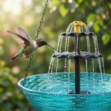 Hängende Solar Vogeltränke