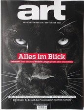 art Das Kunstmagazin September