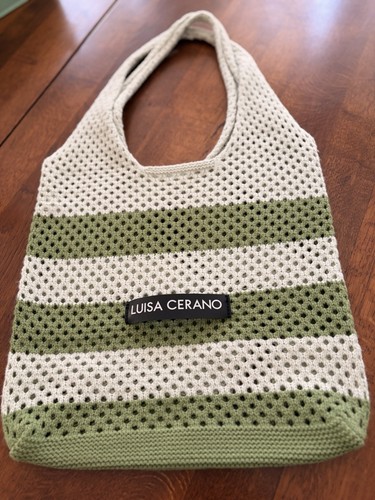 Tragetasche aus strick luisa - strick, ,