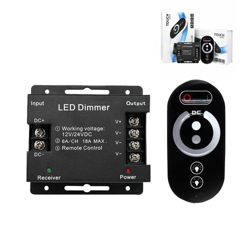 Led funk dimmer - funk, 12v