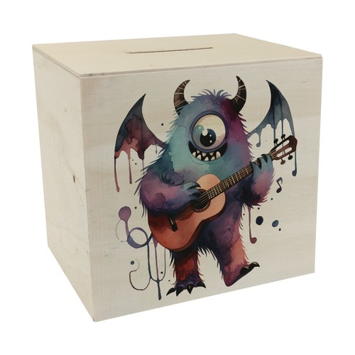 Freches monster mit gitarre - freches,