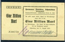 Schwiebus 5 Million Mark