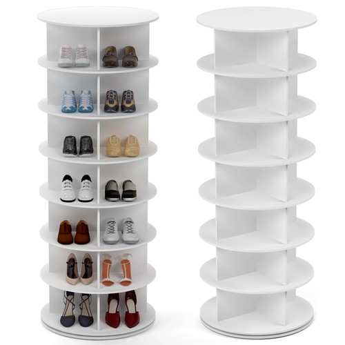 Schuhschrank drehbar regal 360 - drehbar,
